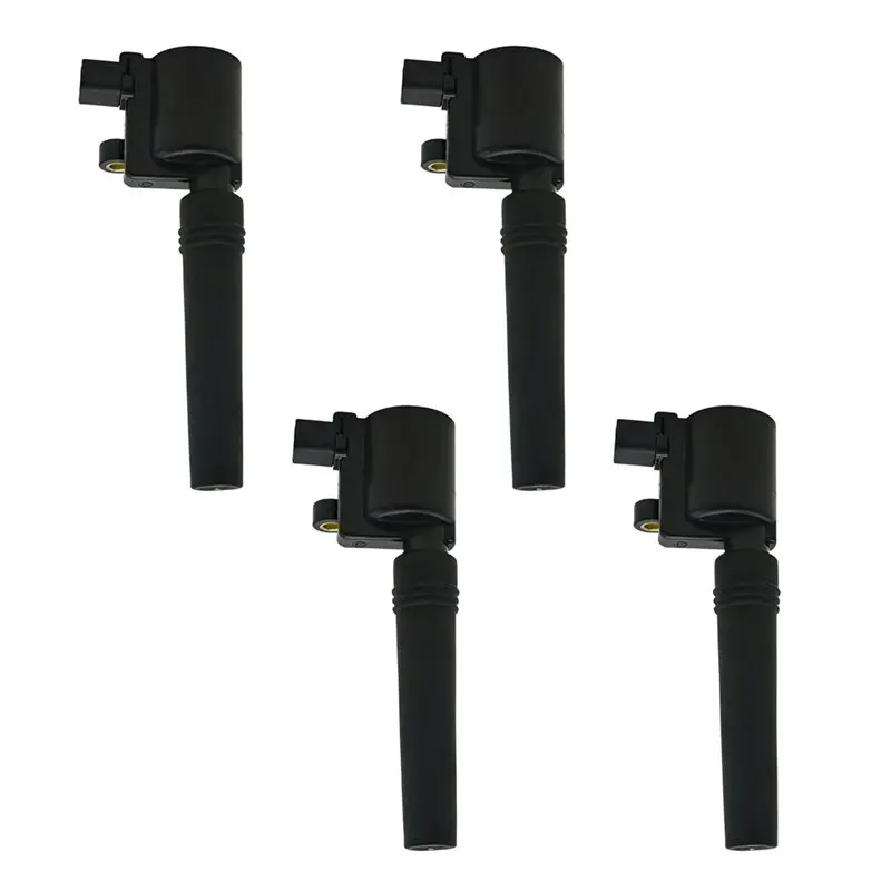 

ABTD-For Jaguar S-TYPE X200 R V8 1999-2007 4.0L 4.2L Ignition Coil 4Pcs Replacement Parts- AJ81373 1W4Z12029BA 2W4Z12029B