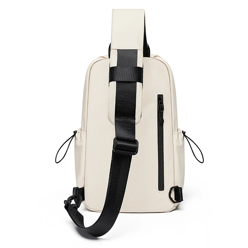 V.NINE Chest Bag Crossbody Women Unisex Shoulder Backpack Nylon Waterproof Cross Body Sling Bag Men Multi Pocket Couple Bags New