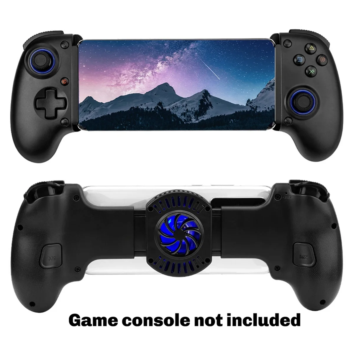 FFYY-สําหรับ PS3/PS4/NS Switch // PC Wireless Gamepad Controller Semiconductor พัดลมระบายความร้อนยืด Cooling Game Controller
