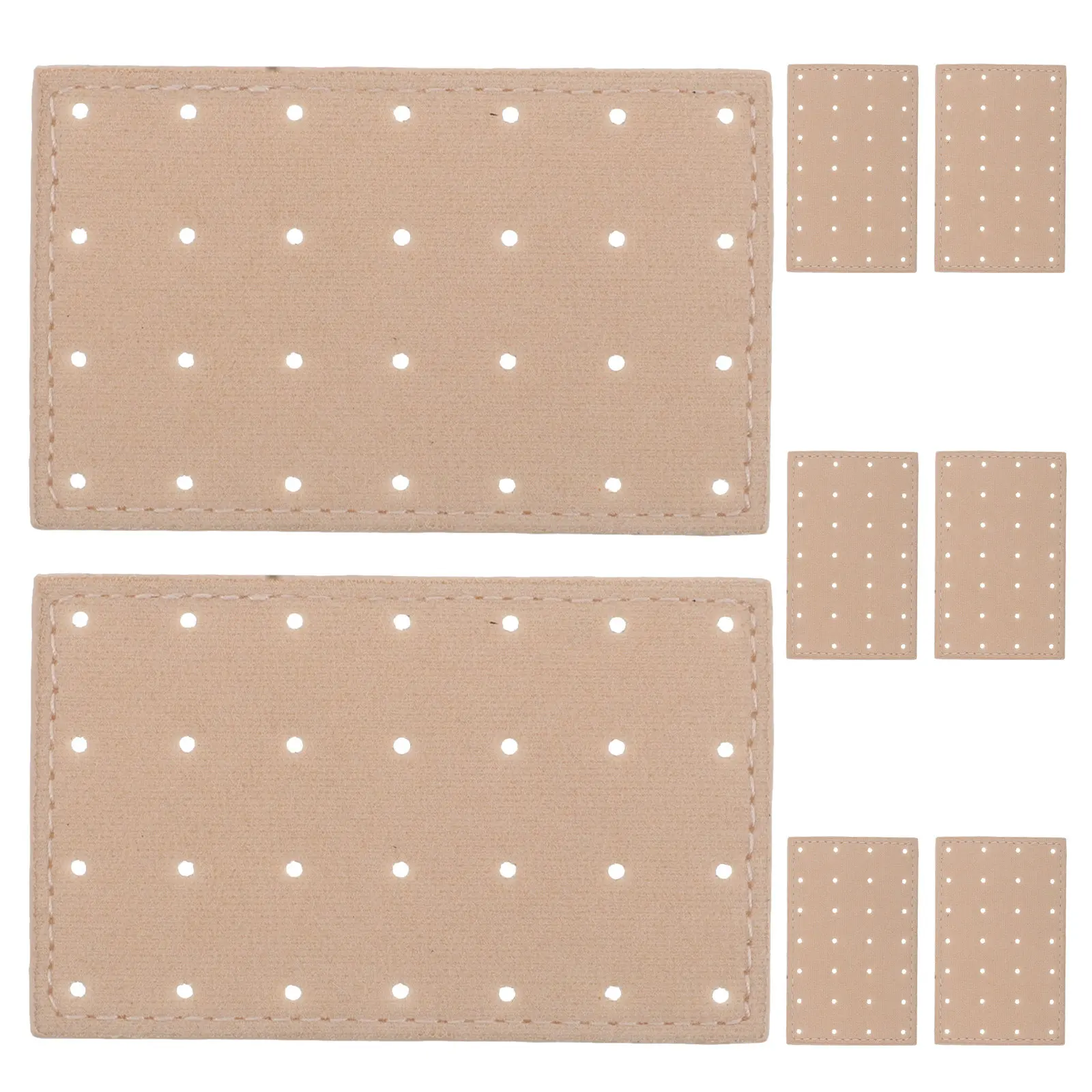 

Набор из 8 подставок для ювелирных изделий: легкие держатели для серег для путешествий с эффективным органайзером для хранения серег, 8x5 см