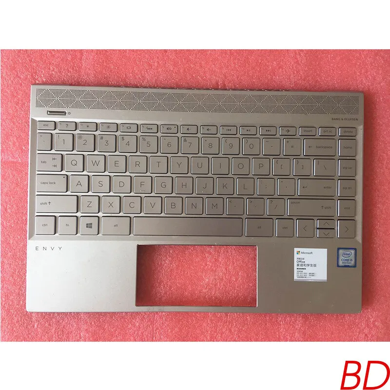 

A+ For HP ENVY 13 13-AH C Shell Palmrest W/ Keyboard TPN-W136 L19540-001 Silver
