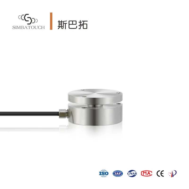MAF Mini Flange Compression Load Cell SBT731 10-1000kg Wide Range IP67 Stainless Steel High Precision Force Sensor