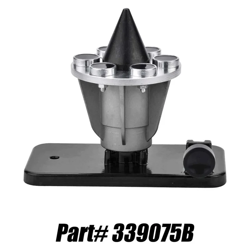 Blade Balancer Replace for 339075B Lawn Mower Blade Balancer Magnetic Wall Mount 42-047 Black