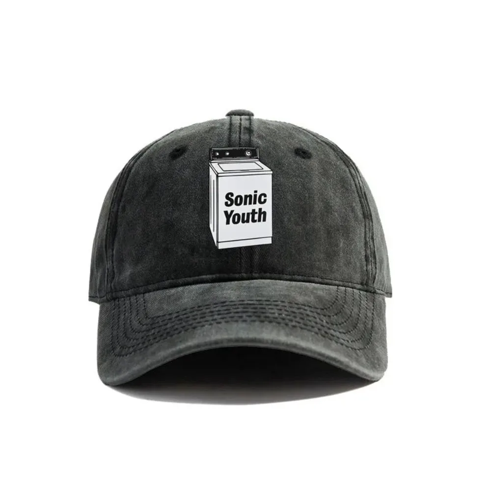 

Sonic Youth Baseball Caps Distressed Hats Cap Men Women Retro Summer Adjustable Hats Dad Gift Outdoor Sunscreen