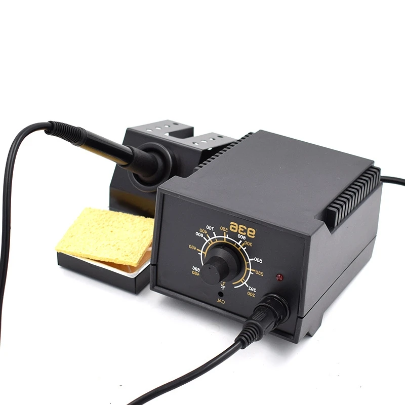 Electric Soldering Iron Rework Station Soldering Station 936, 60W Adjustable Temperature Soldering Iron Station Kit 200-480C