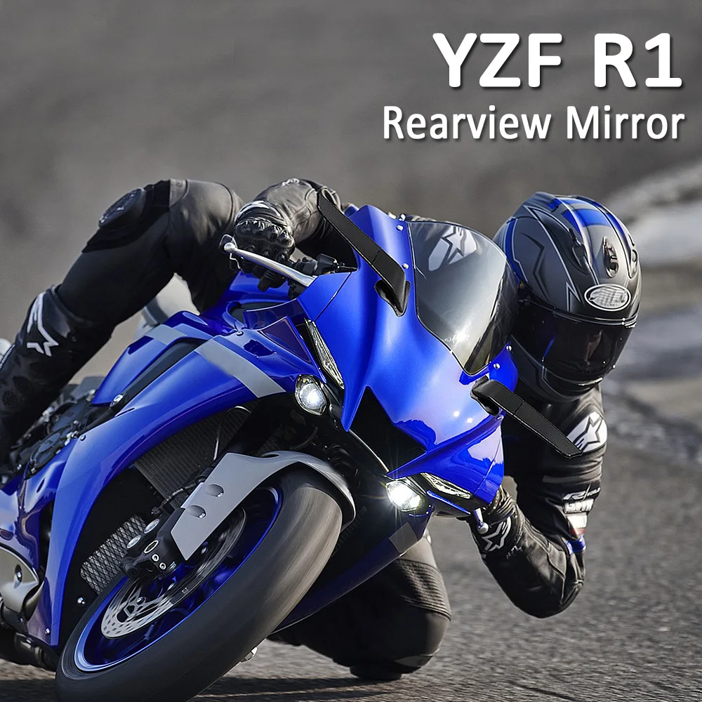 Motorcycle Side Rearview Mirror Modification Accessories Are Suitable For Yamaha YZF R1 R6 R7 2021-2024