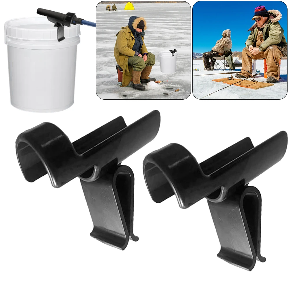 2 قطعة الصيد رود رف الصيد رود القطب حامل الصيد رود المنظم الجليد الصيد رود حامل الجليد قصبة صيد خشبية قضيب رفوف