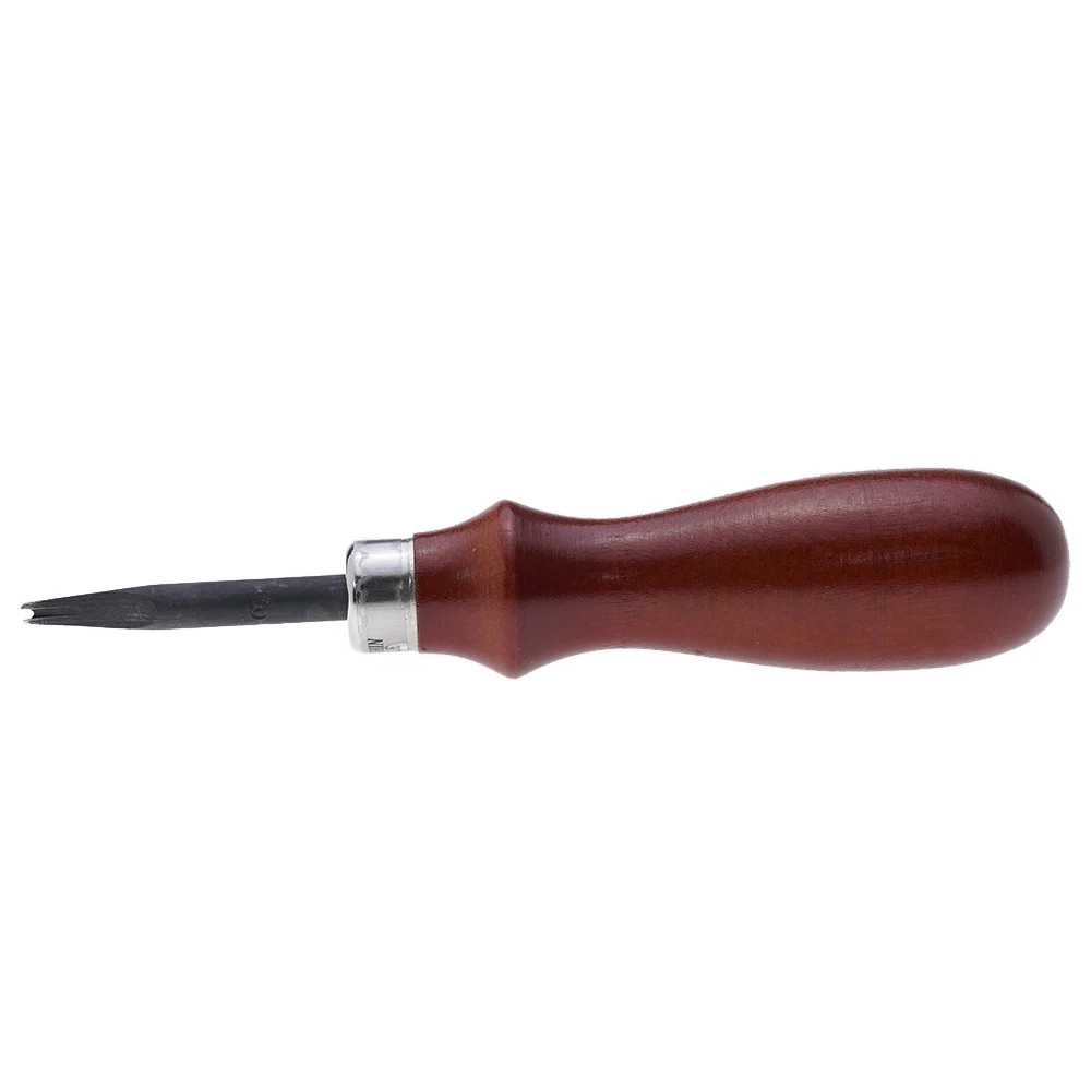 DIY Manual Leather Tools ELLE Red Handle 1, 2, 3, Edge Is 1 Mm Chamfer Rounded Corners