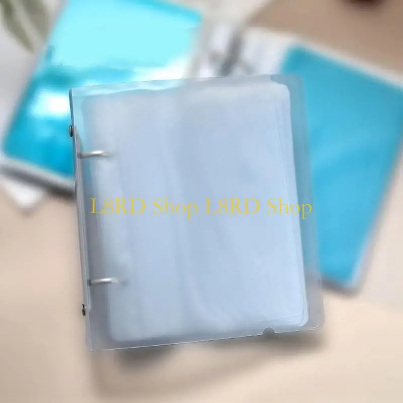 

L8RD Salon Art Template Case Art Storage Bag Stamping Plate Holder Plate Template Case Removable