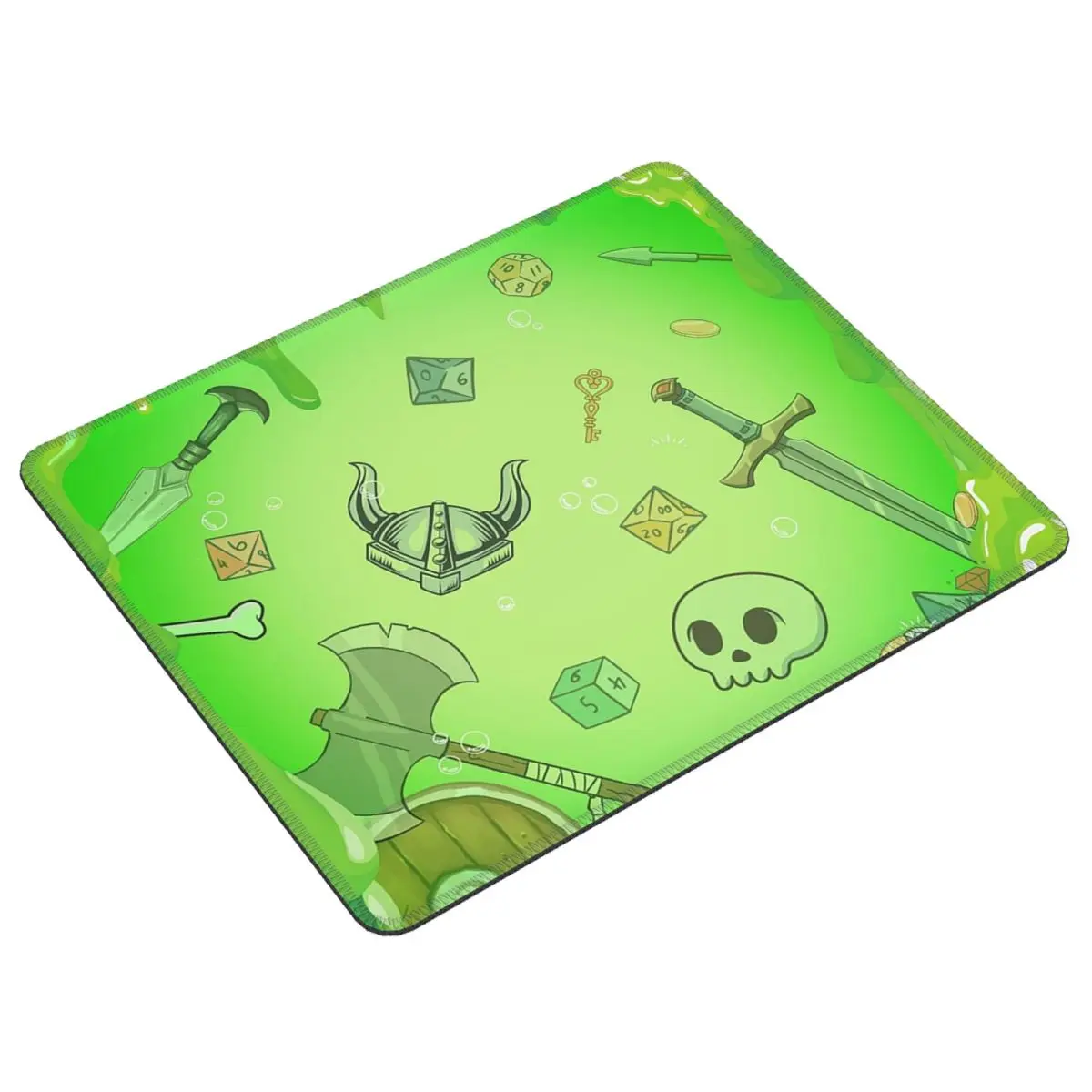 Multi-size Mouse Dice, Skull, Loot, Axe And Sword Gamer PC Laptop Mats Keyboard Carpet Computer Gaming