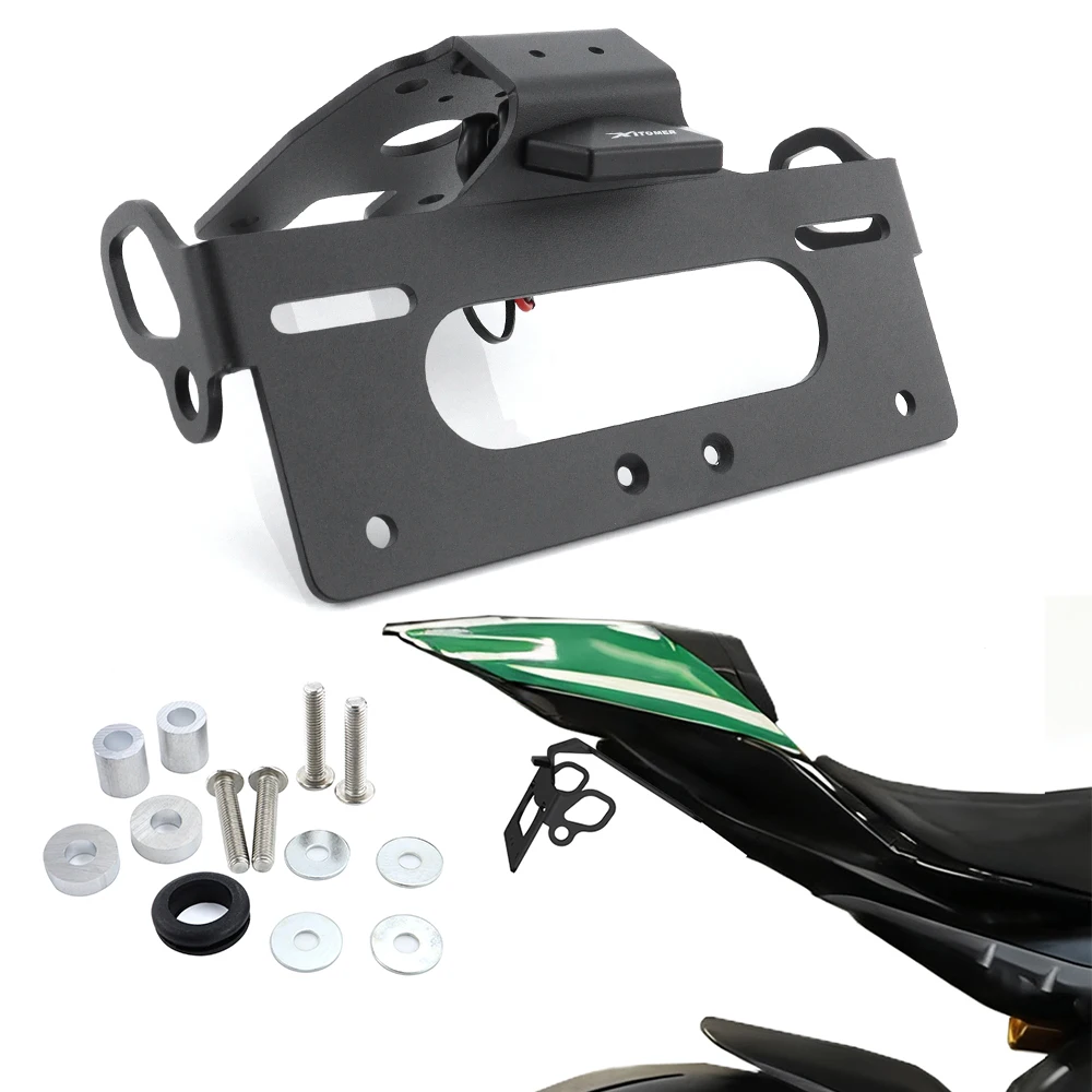 

Motorcycle Rear Tail Tidy Fender Eliminator Kit License Plate Holder Bracket Panigale Streetfighter V4/ S V2/ S 2025 For Ducati
