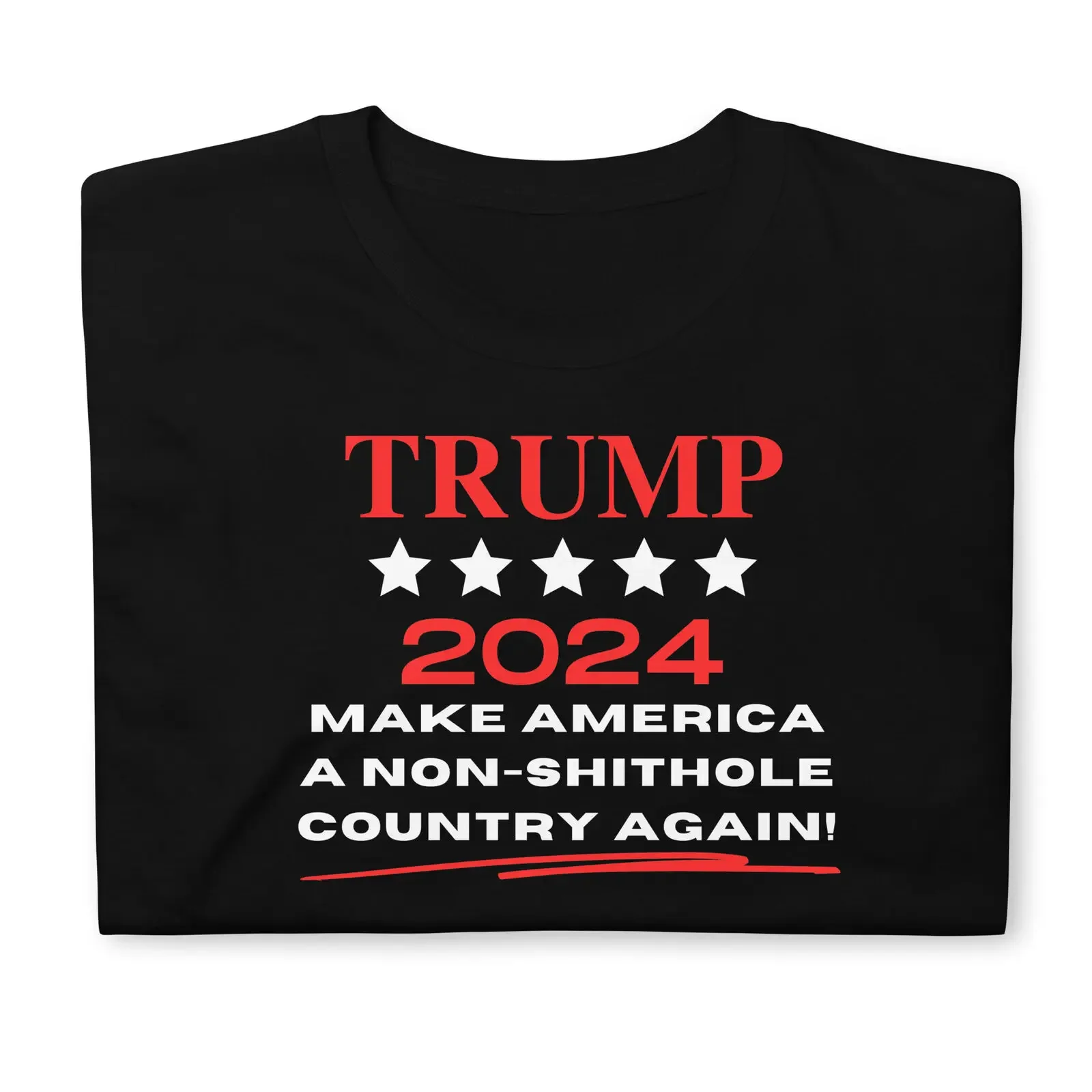 

Trump 2024 Make America A Non S-Hole Country Again Anti Biden T Shirt