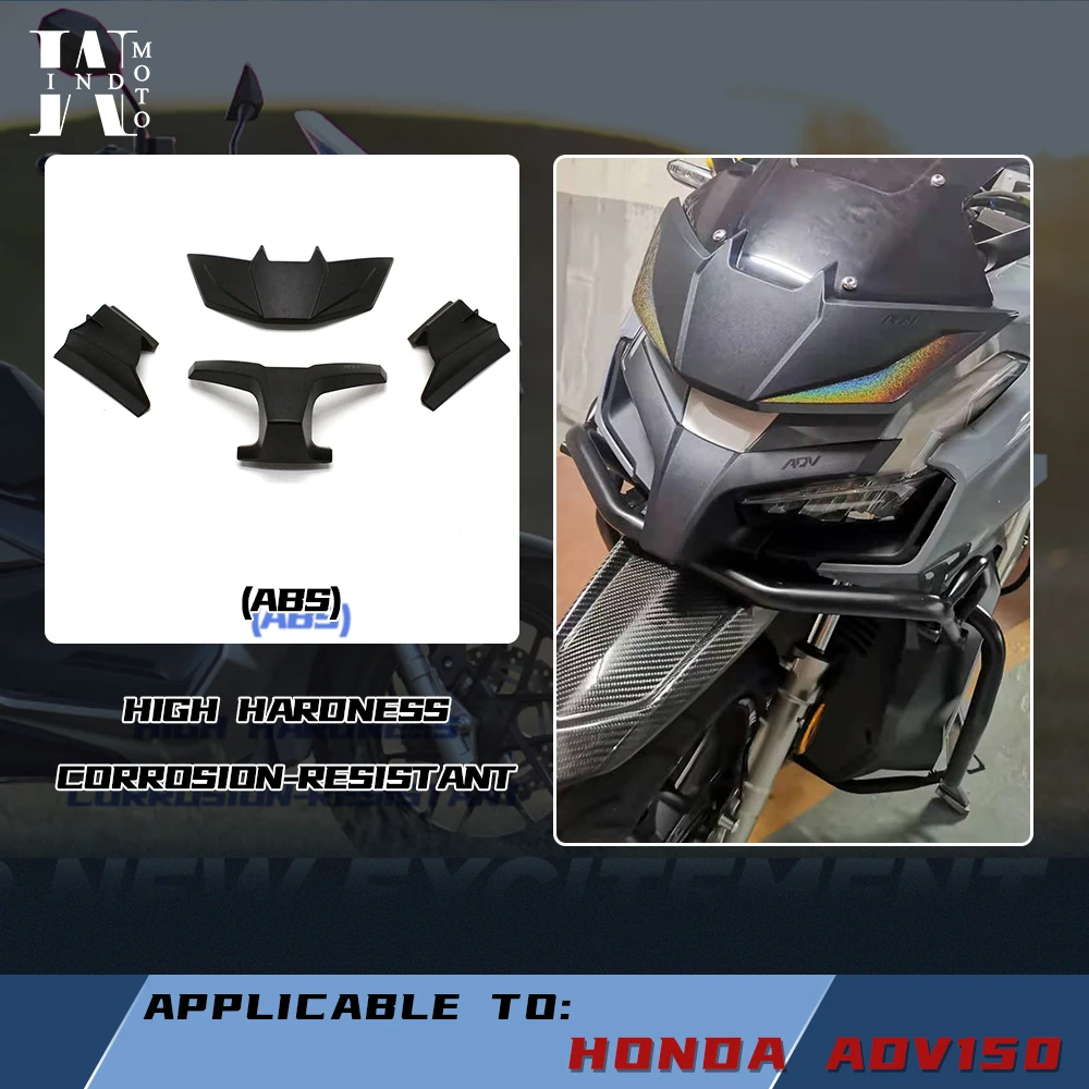 

Front Fairing deflectorfor Honda ADV150 ABS Front Fairing Protector Wing Cover spoiler side wing deflector aerodynamic fairing