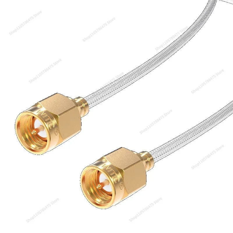 For Semi-flexible Cable 086 Low Temperature WB1 Radio Frequency Cable SMA Male, Female, Quantum Computer, Non-magnetic WITC