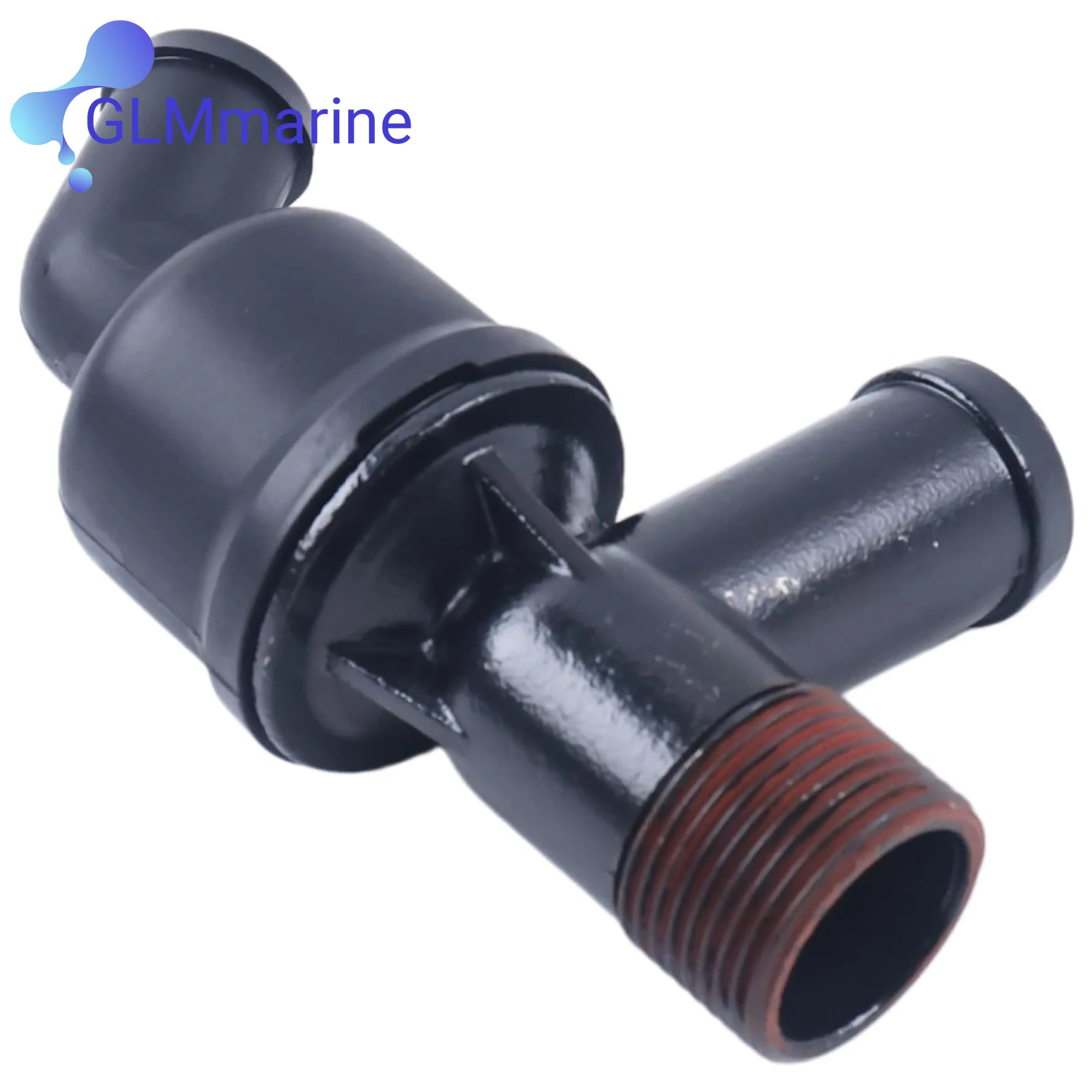 Conjunto de Conexión en T de Drenaje Accionado por Aire 863786A1 Compatible con MerCruiser 350 383 MAG 4.3L 5.0L 5.7L 6.2L MPI Stern Drive 22-863786A1