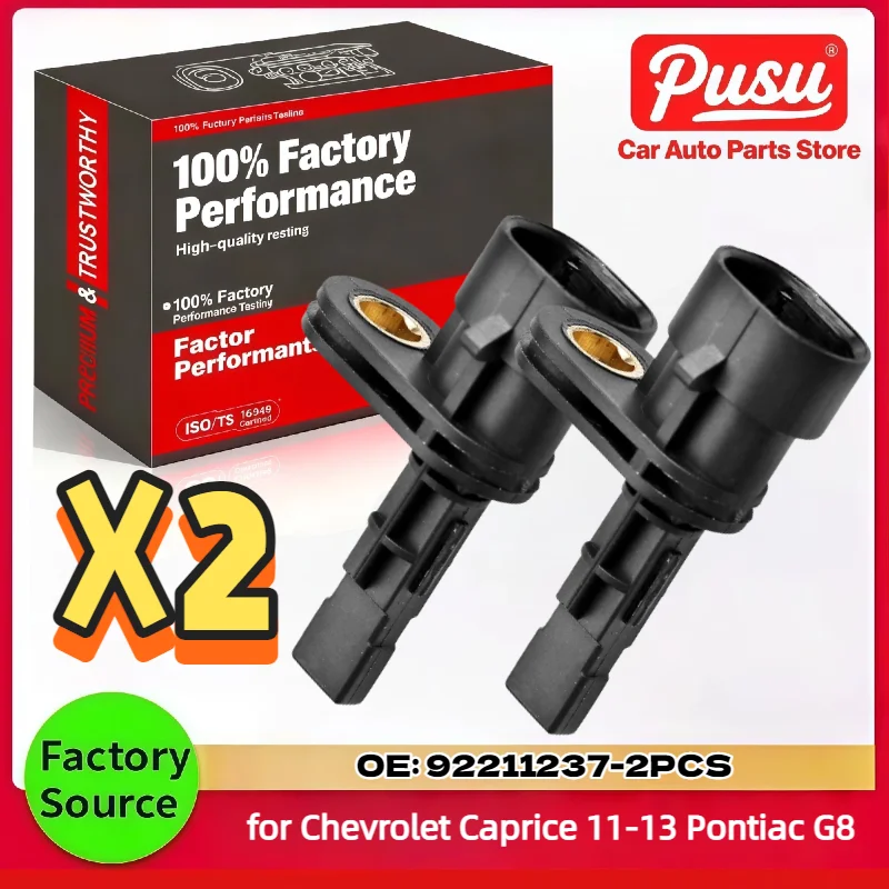 Kit de sensor ABS de repuesto directo para Chevrolet Caprice Pontiac G8, OEM 92211237 5S11266 ALS2106