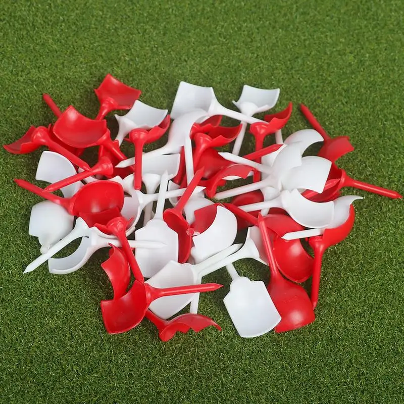 

Golf Ball Tees Chair-Shape Less Friction Golf Tees Precision Height Marker With Reduced Spin & Low Friction For Long Distance &