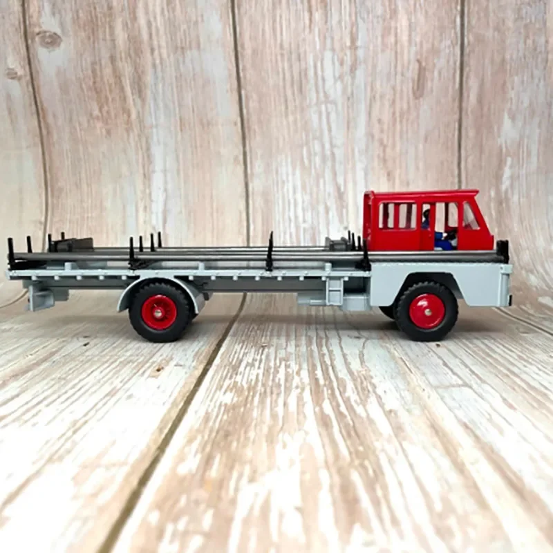 1:43 Scale Dinky Camion Saviem Porte-Fer Alloy Steel Transporter