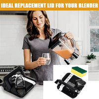 Blender Lid Blender Lid Replacement Compatible for 72 OZ Pitcher, Blender Top Locking Lid Cover Replace for BL610