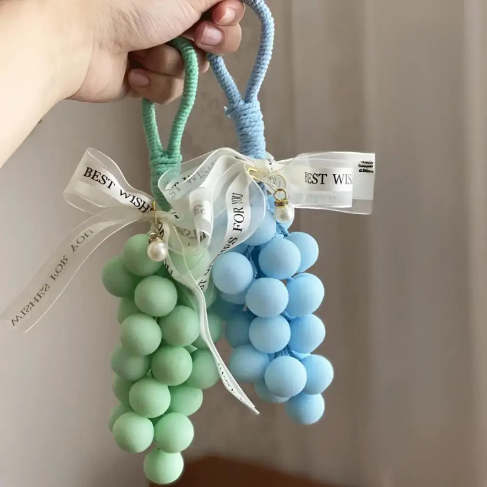 

Grapes Shaped Handmade Soap Natural Fragrance Soap Decorative Gift with Hanging Ribbon Home Party Favors