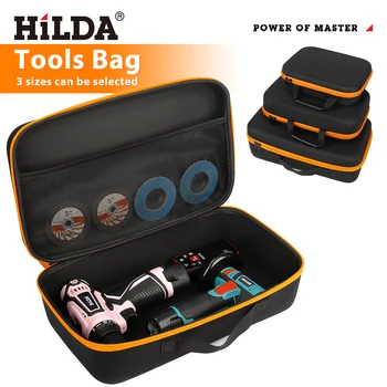 HILDA Tool Bag Toolkit Large Capacity Box Oxford Cloth Bag Home Storage For Electric Drill Hardware Shockproof Tool Carry Bag 1
