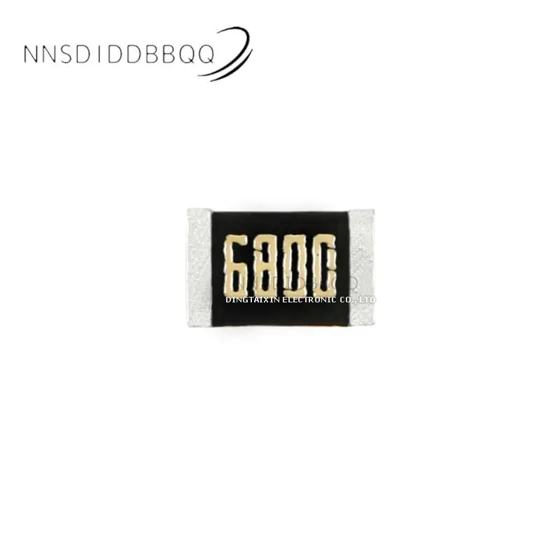 50PCS 0805 Chip Resistor 680Ω(6800) ±0.5%  ARG05DTC6800 SMD Resistor Electronic Components