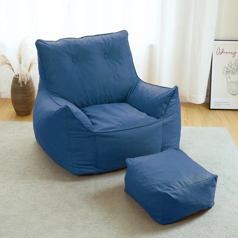 

Single Lazy Sofa Relaxing Armchair Leisure Sofas Modern Living Room Lazy Sofa Large Chaise Lounge Leisure Sofas Nordic Design
