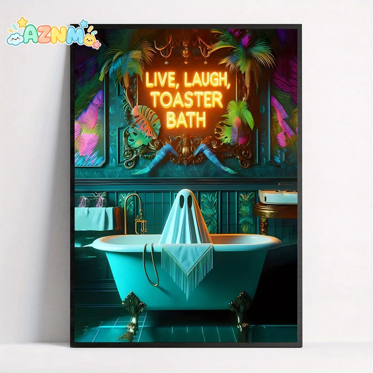 Art Deco Modern Canvas Wall Art Print - 