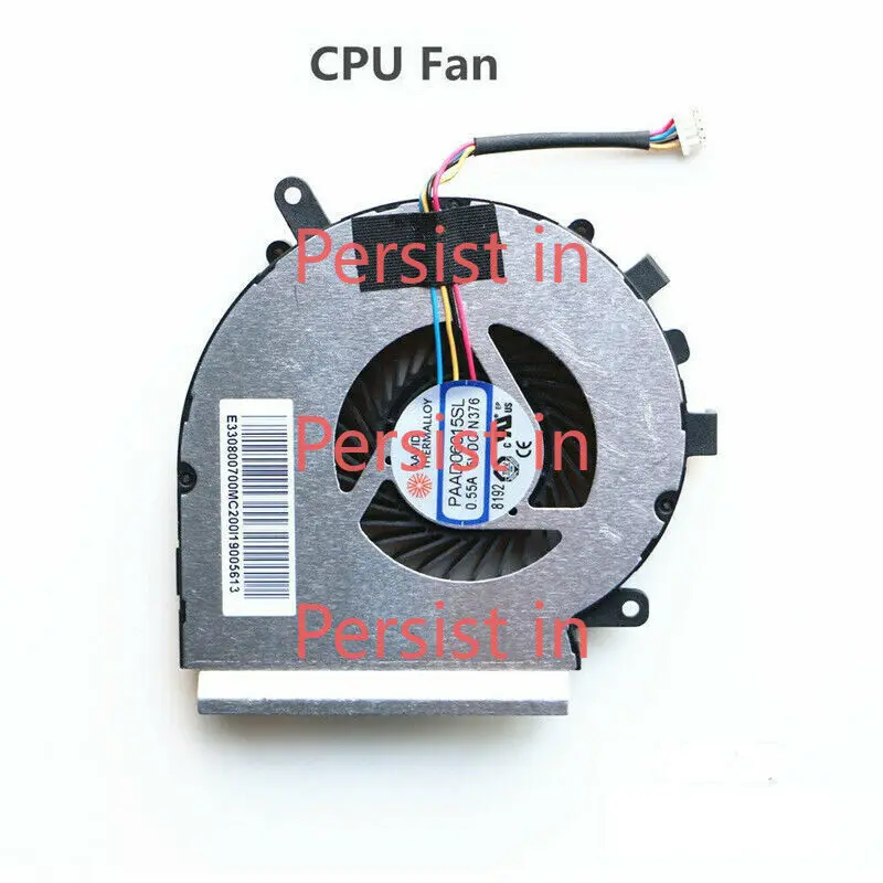 CPU GPU Cooling Fan Cooler For MSI GE72MVR GE62MVR N376 / N402 N374 PAAD06015SL