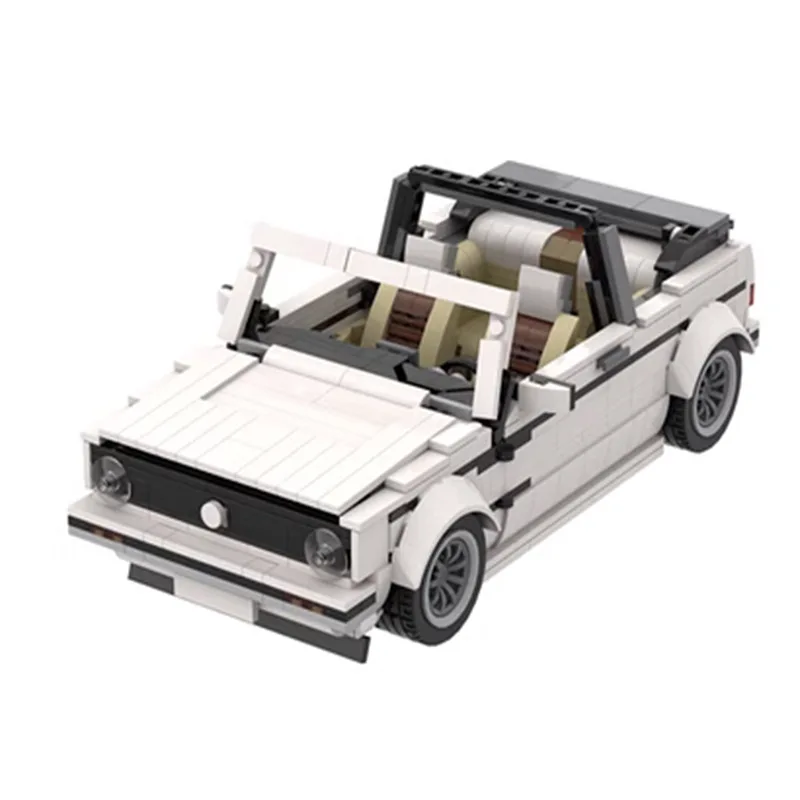 

MOC MK1 Cabriolet Speed Champions Super Convertible Cars Building Blocks Bricks Set Kids Toys Gifts For Boys And Girls