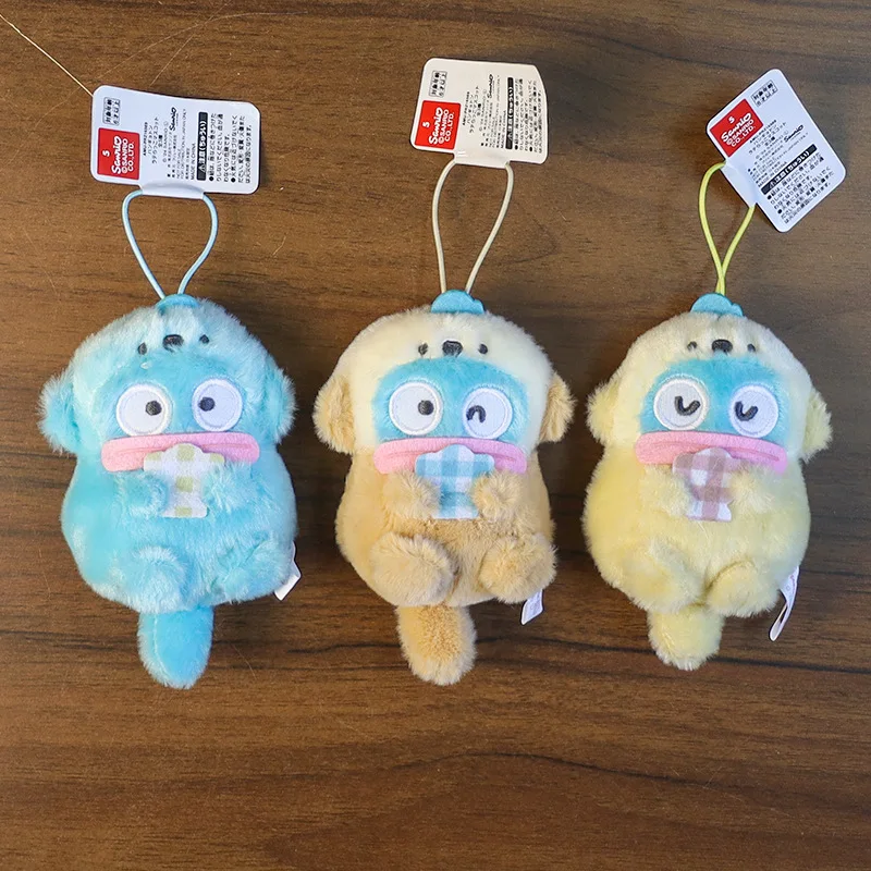 

Sanrio Water Laziness Hangyodon, милый плюшевый брелок из полипропилена с хлопковым наполнением, украшение для мужских и женских рюкзаков, кукла, кулон, подарок