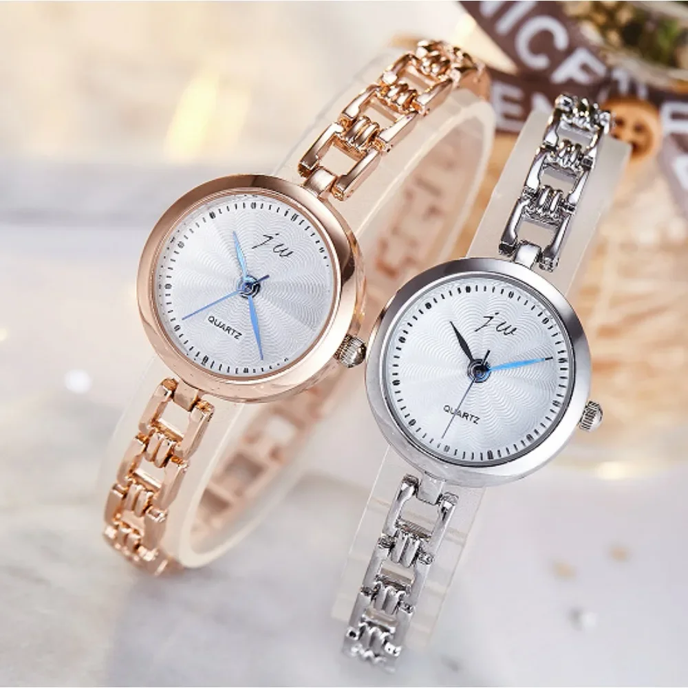 Watch Women DRESS New Korean Bracelet Round Dial Lady's  Wrist Watch Steel Strap Quartz Ins Style Ladies Clock Relogios Feminino