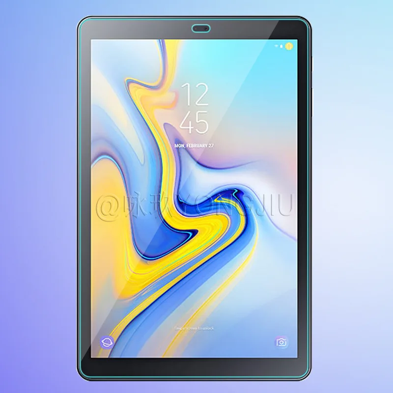 واقي شاشة من الزجاج المقسى لهاتف سامسونج تاب A2 S5e شاشة 10.5 بوصة T590 T595 غشاء حماية لوحي مع عبوة