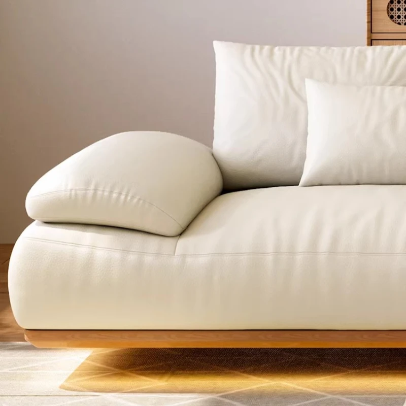 Luxury 4 Seater Living Room Sofas Beige Italian Modular Lounge Office Couch Recliner Sleeper Modern Divano Soggiorno Furniture