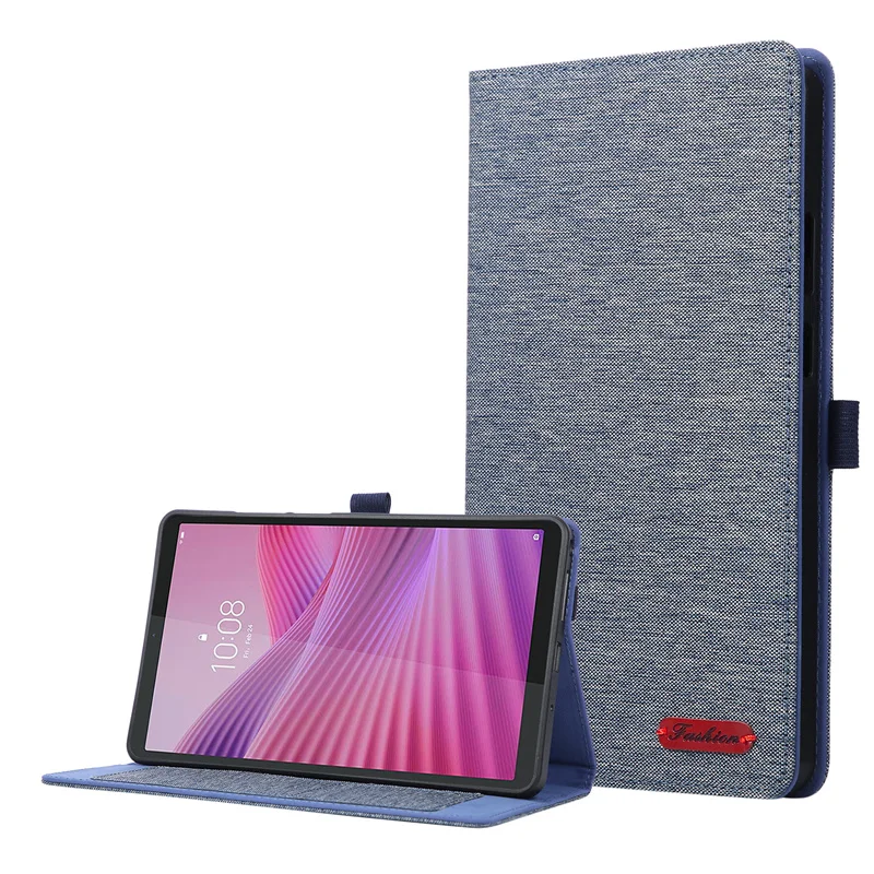 

Funda For Lenovo Tab One 8.7 Case Soft Fabric Flip Stand Tablet Shell For Lenovo Tab One / Lenovo Tab K9 Case tb305fu tb305xu
