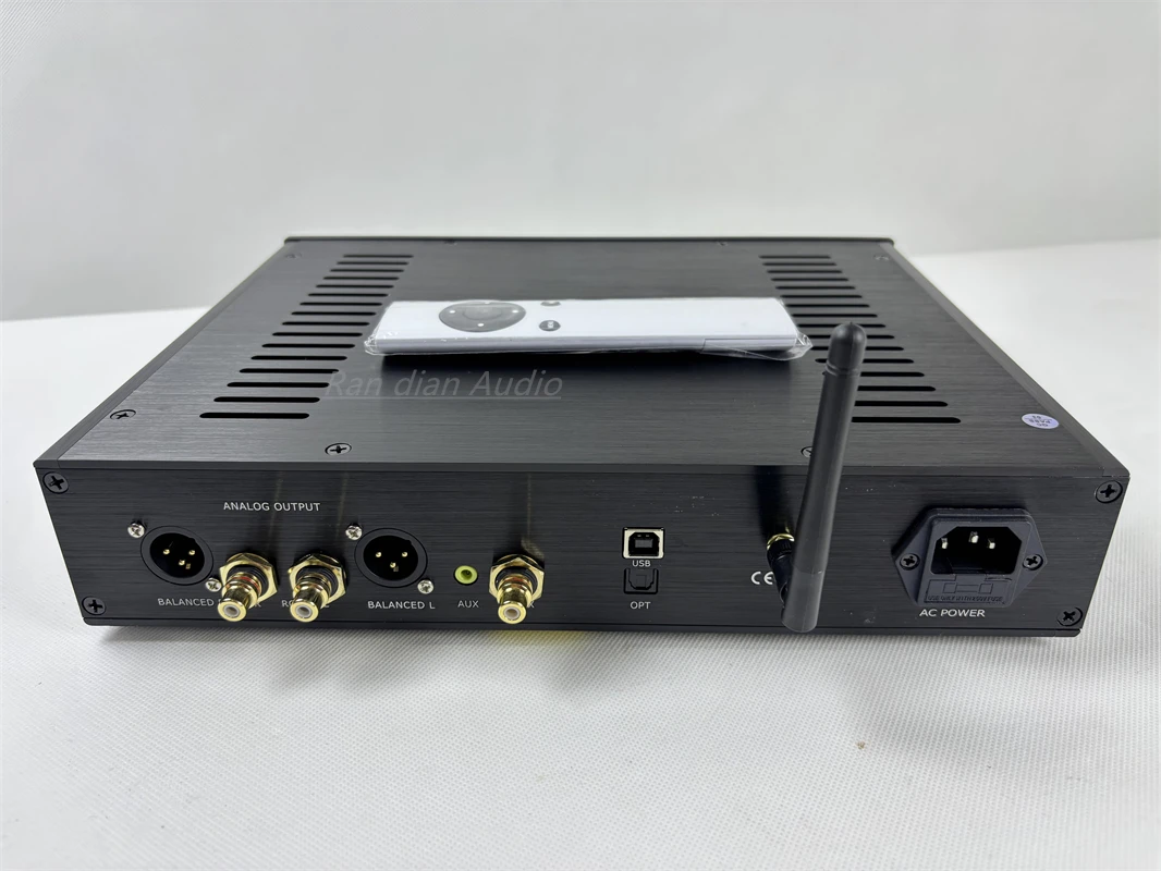 Dual Core Volledig gebalanceerde ES9038PRO Parallelle Decoder DAC Hoofdtelefoonversterker Bluetooth 5.1 + USB + Coaxiaal + FiberOptic0PA1622