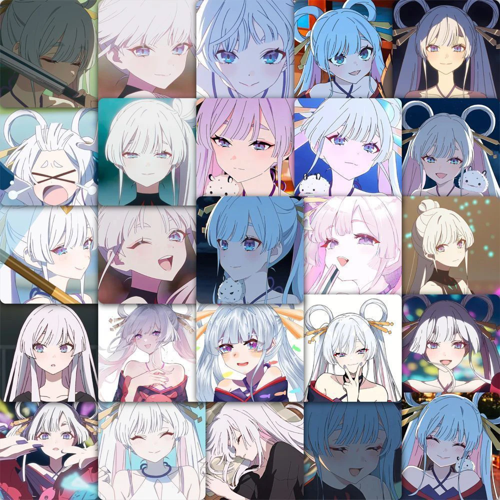 10/30/59pcs Girls Kaguya Anime Stickers Cosmic Princess Kaguya Sticker Laptop Scrapbooking Suitcase Luggage Characters Decals