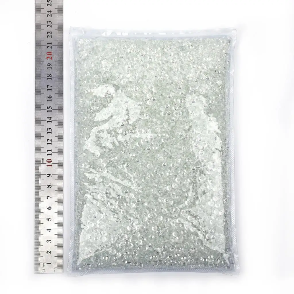 SS3-SS50 Big Bag Glitter Non hotfix FlatBack Wholesale Top Quality Better DMC Crystal AB Glass Strass Iron On Hotfix Rhinestones