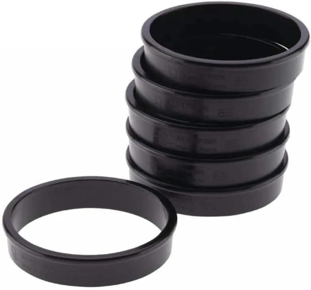 

6-Pack 3.3" Non-Stick Tart Rings, Dishwasher & Oven Safe for Baking