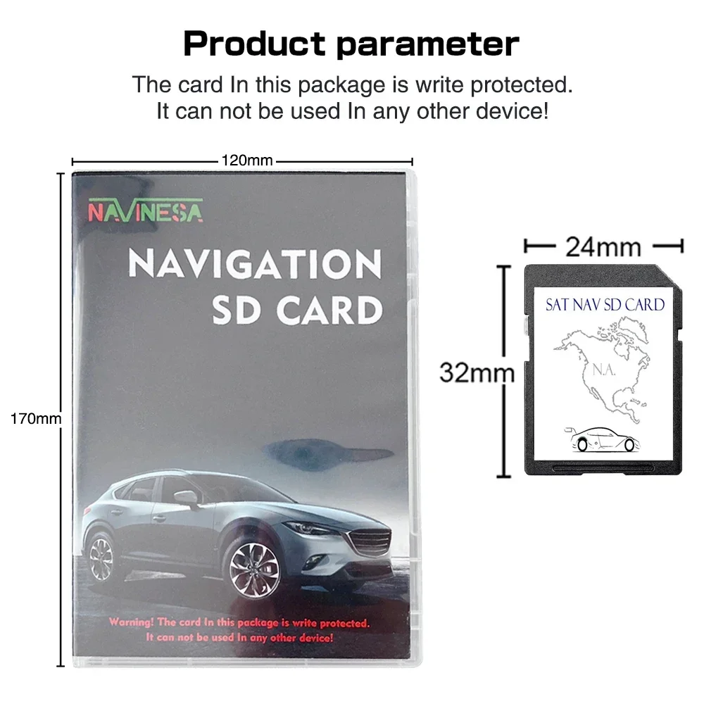 خرائط تحديث بطاقة SD Sat Nav 32GB MAP V14 USA CAN MEX GPS Garmin Navigation 2020 لسيارة Mercedes E-class/GLC/AMG/C