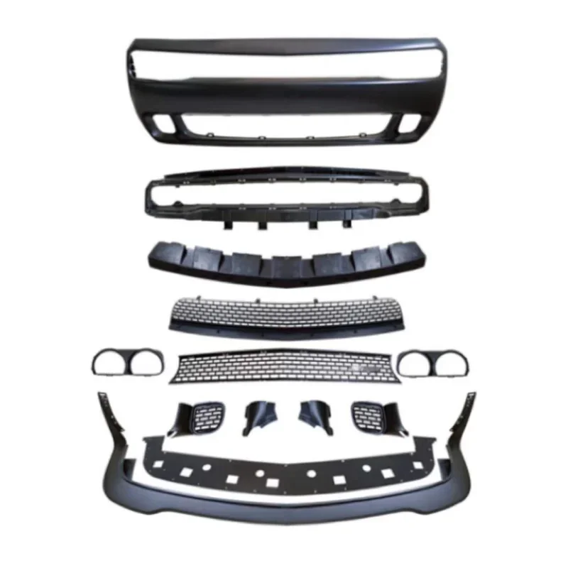 BFor 2015-2020 Body Kit For Dodge Challenger Hellcat umper Cars Replace Kit Car Assembly Rear Fender Front Bumper