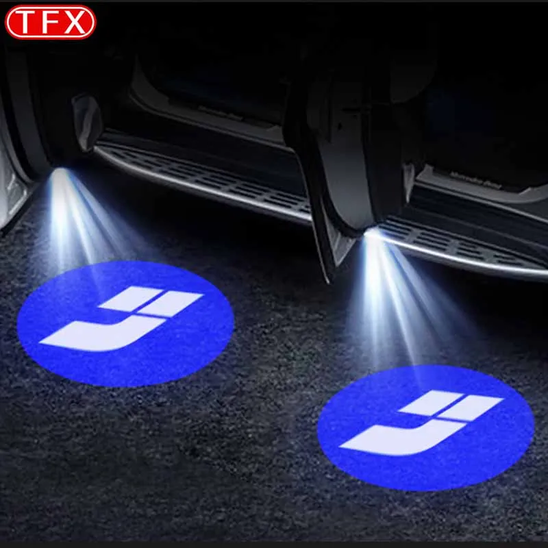 For Lixiang L7 L8 L9 Car Welcome Light Door Projection Laser Ambient Light High-definition Tuning Car Special Auto Accessories