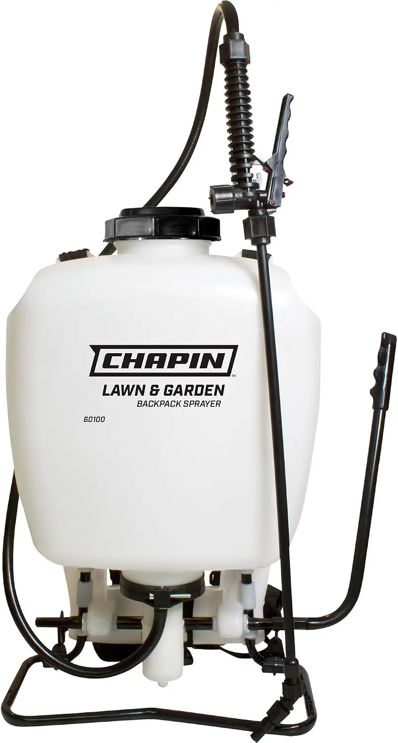 4 Gallon Backpack Sprayer Translucent For Lawn And Garden