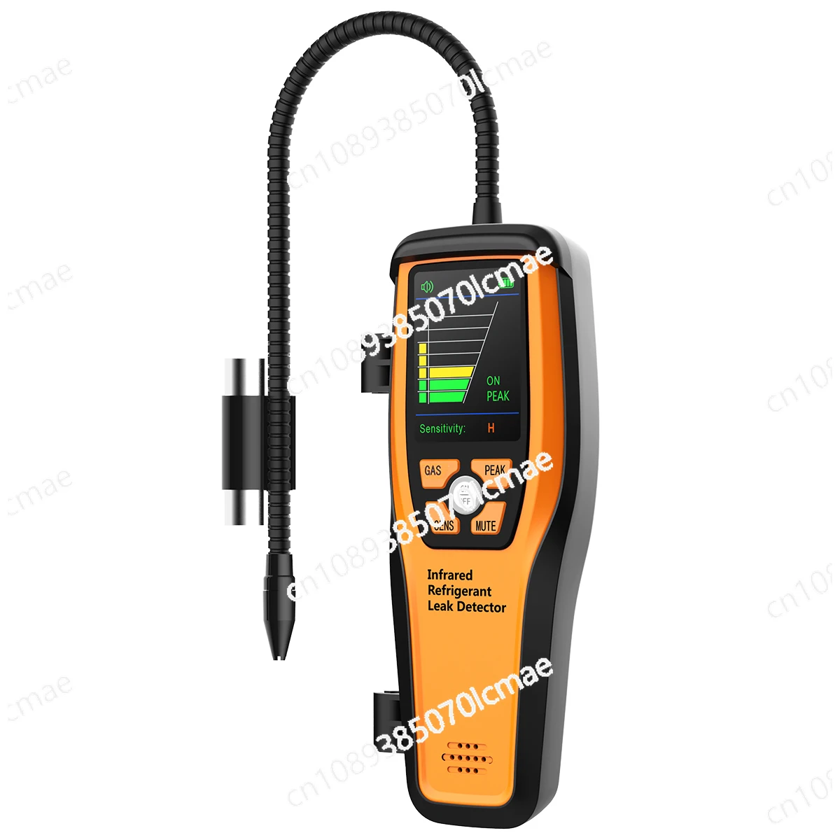 Advanced Refrigerant Fluorine Leak Detector, HVAC Gas Analyzer, Halogen Testing