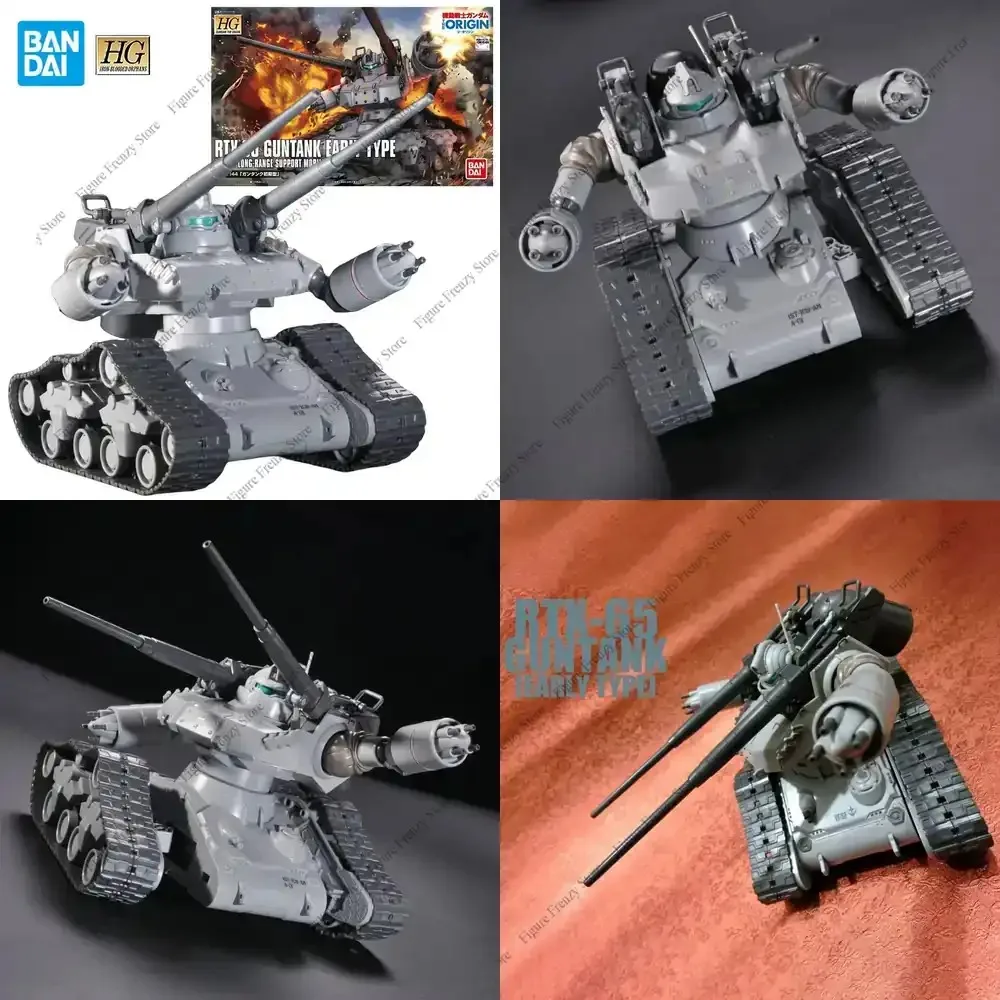 

Special Offer Bandai Gundam Model Kit HG 1/144 RTX-65 Guntank Early Type Action Figure Mobile Suit THE ORIGIN Toy for Boys