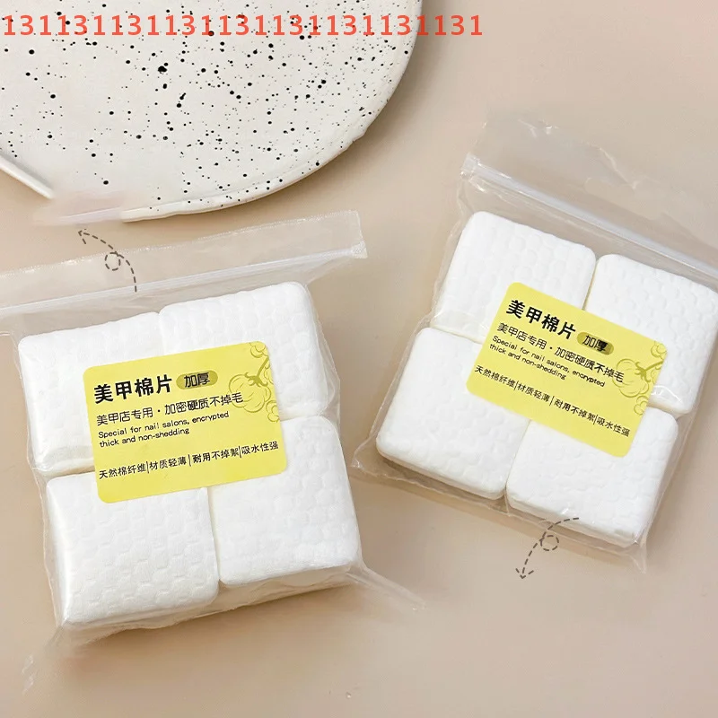 200/500 قطعة سماكة مهنة منصات القطن لمسمار مناديل خالية من الوبر مسمار القطن هلام مزيل طلاء الأظافر مسمار الفن أدوات تنظيف #2