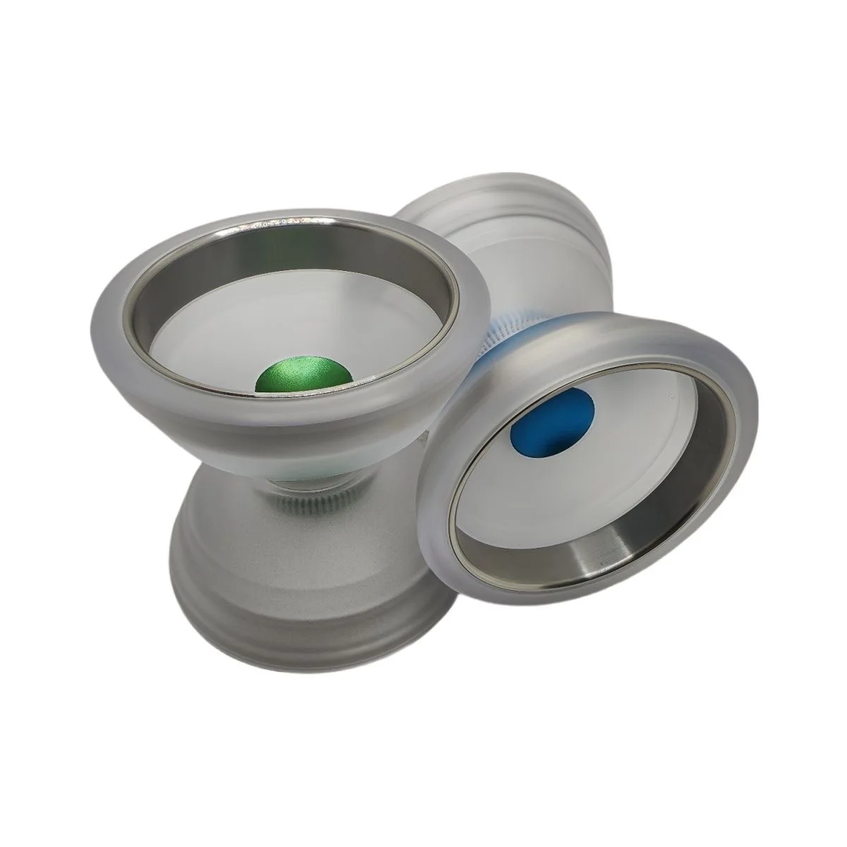 Dual material 1A Inlaid metal ring on the inner side yoyo for professional senior competitive competitions with extra long sleep