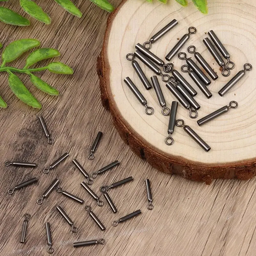 

20 шт., черные, свободно вращающиеся на 360 градусов, поворотное сиденье, держатели для поплавков для рыбалки, медный поплавок, подставка для рыболовных инструментов, аксессуары