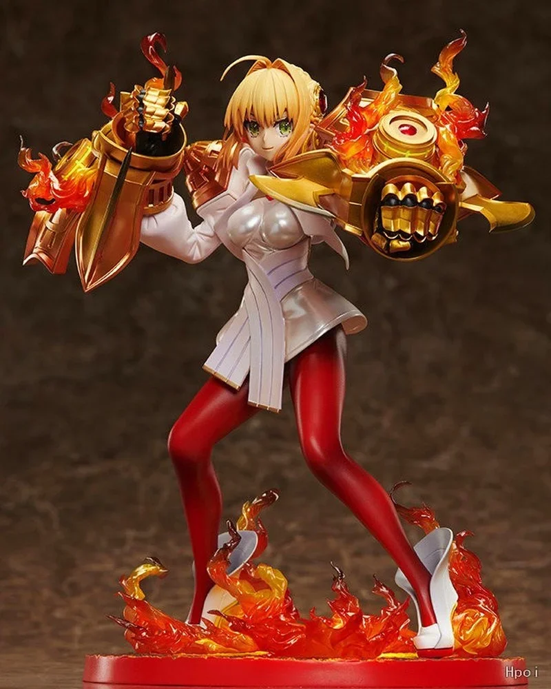 100% Original:Fate/EXTELLA Nero Claudius Modeling deepening 21cm PVC Action Figure Anime Figure Model Toys Collection Doll Gift