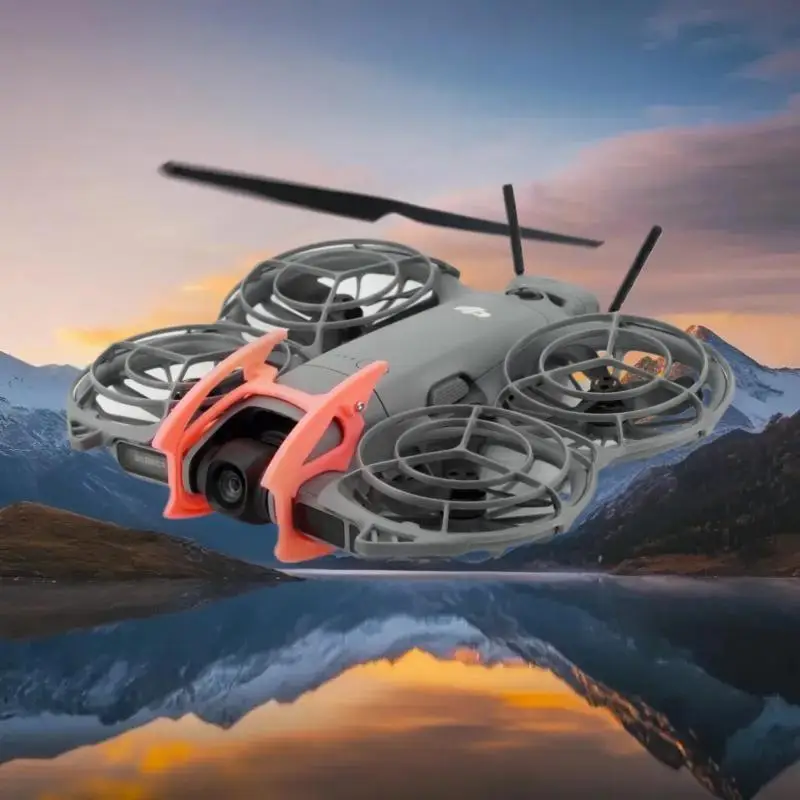 1 個の Neo 2 カーボンファイバー ジンバル ガード - 簡単なスナップオン取り付けが可能な ABS レンズ プロテクター